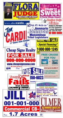 Bandit Signs - Real Estate Yard Sign